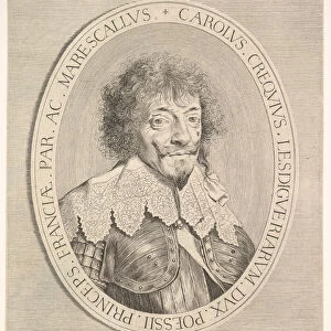 Charles I de Crequy, duc de Lesdiguieres, 1633. Creator: Claude Mellan