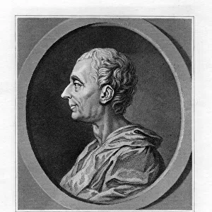 Charles de Secondat, Baron de Montesquieu, (1689-1755). Artist: J Cook