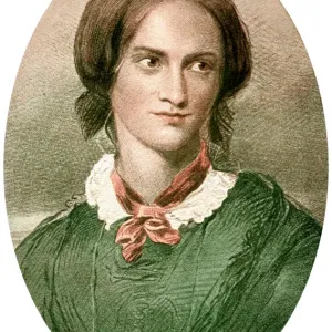 Charlotte Bronte (1816-1855), English novelist, 1908-1909 Charlotte Bronte (1816-1855), English novelist, 1908-1909