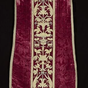 Chasuble, late 1600s. Creator: Unknown