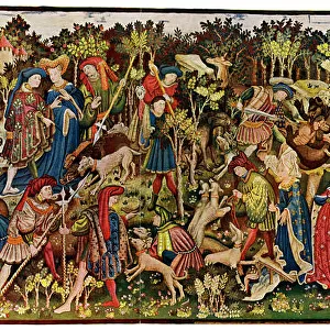 The Chatsworth Hunting Tapestries, second of the series, 1930