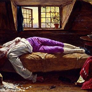 Chatterton (The Death of Chatterton), 1856. Creator: Henry Wallis