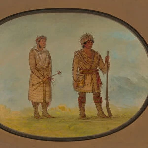 Two Cherokee Chiefs, 1861 / 1869. Creator: George Catlin