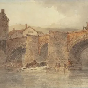 Chester Bridge, 1794. Creator: JMW Turner