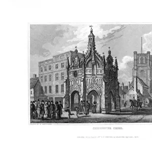 Chichester Cross, Chichester, West Sussex, 1829. Artist: J Rogers