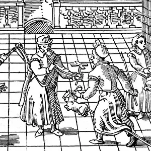 Childrens games in the 16th century