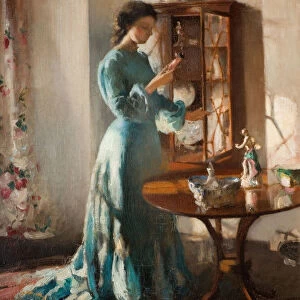 The China Cabinet, 1903. Creator: Henry Tonks