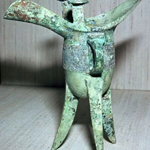 Chinese bronze libation vessel, 12th century BC