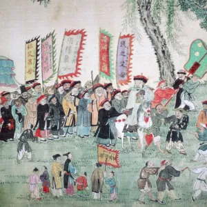 Chinese painting from a series about Chao Hsia