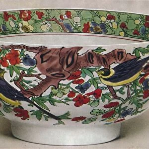 Chinese Porcelain Bowl. Famille Verte. Period of K Ang Hsi, 1662-1722, (1928)