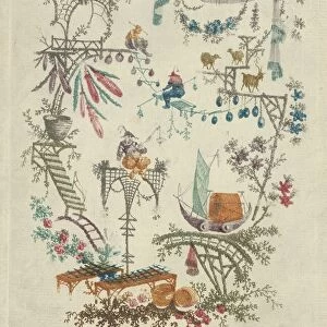 Chinoiserie from Nouvelle Suite de Cahiers Arabesques Chinois, 1790-99