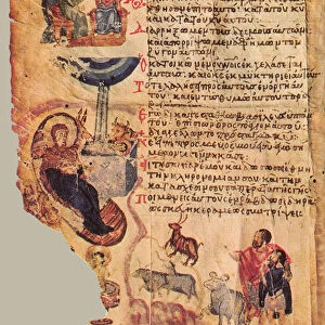 The Chludov Psalter. Psalm 2, ca 850