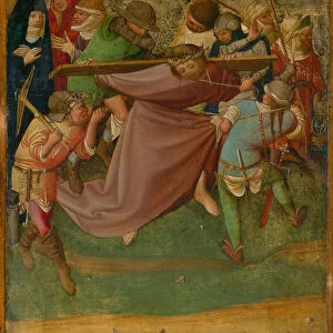 Christ Carrying the Cross, 1420 / 25. Creator: Master of the Worcester Carrying of