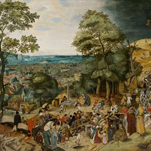 Christ carrying the cross, Between 1598 and 1620