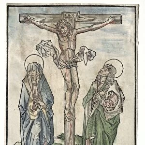 Christ on the Cross, 1400s. Creator: Unknown