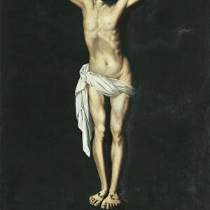 Christ on the Cross. Artist: Zurbaran, Francisco, de (1598-1664)