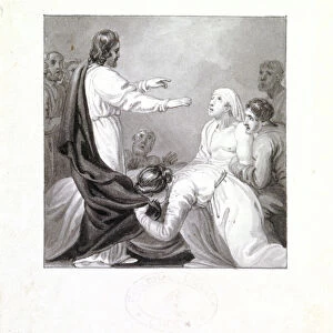 Christ healing a sick man, c1810-c1844. Artist: Henry Corbould