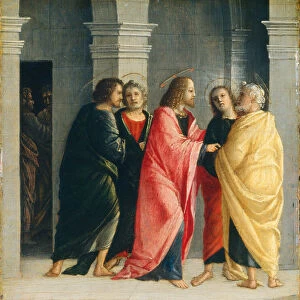 Christ Instructing Peter and John to Prepare for the Passover, 1504