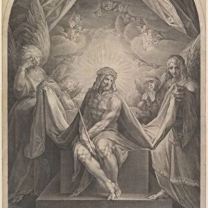 Christ as a Man of Sorrows, ca. 1610. Creator: Jan Muller