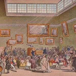 Christies Auction Rooms, (1790), 1901. Artist: Augustus Charles Pugin