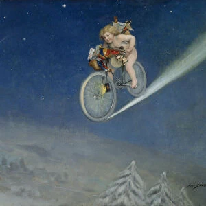 Christmas Delivery. Artist: Frappa, Jose (Joseph) (1854-1904)
