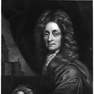 Christopher Wren, English architect, mathematician and physicist, 1833