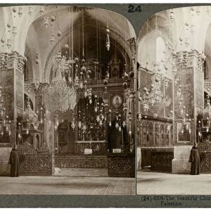 Church of the Armenian Christians, Jerusalem, Palestine, 1897. Artist: Underwood & Underwood