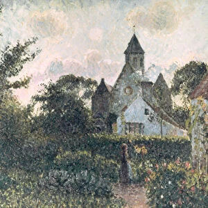 Church Of Knocke, 1894. Artist: Camille Pissarro