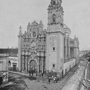 Church of La Santisma, City of Mexico, c1897. Creator: Unknown