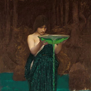 Circe Invidiosa, 1892. Artist: Waterhouse, John William (1849-1917)