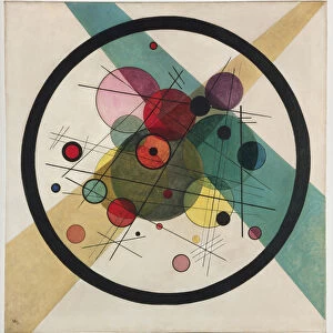Circles in a Circle, 1923. Creator: Kandinsky, Wassily Vasilyevich (1866-1944)