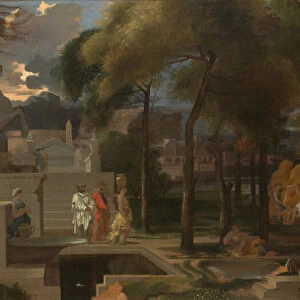 A Classical Landscape, probably 1660s. Creator: Sebastien Bourdon