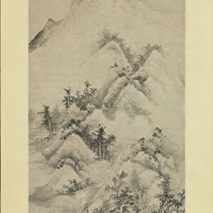 Clearing after Rain over Streams and Mountains, dated 1662. Creator: Wang Hui
