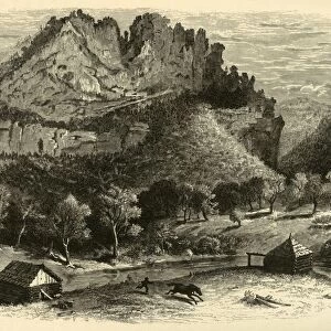 The Cliffs of Seneca, 1872. Creator: William Ludwell Sheppard
