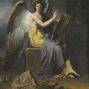 Clio, Muse of History, 1800. Creator: Charles Meynier (French, 1768-1832)