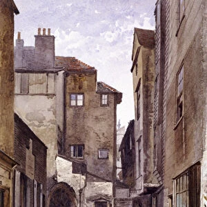 Cloth Fair, London, 1884. Artist: John Crowther