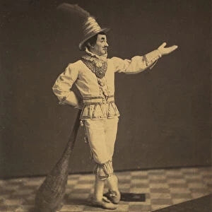 Clown, ca. 1860. Creator: Charles De Forest Fredricks