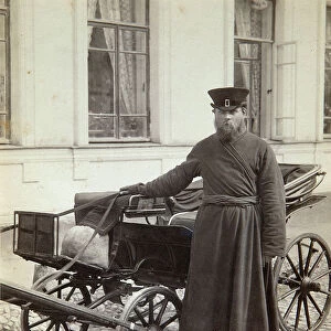 A coachman, 1890s. Artist: Alexei Sergeevich Mazurin