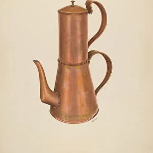 Coffee Pot, c. 1938. Creator: Ray Price