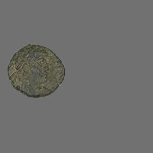 Coin Depicting a Bust, (301-400 ?). Creator: Unknown