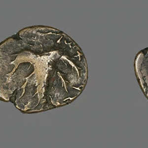 Coin Depicting a Palm Tree, 132-135. Creator: Unknown