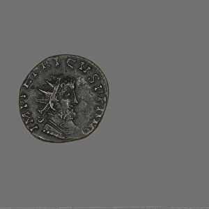 Coin Portraying Emperor Tetricus I, 268. Creator: Unknown