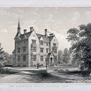 The Collegiate School at Sydenham, Lewisham, London, c1855
