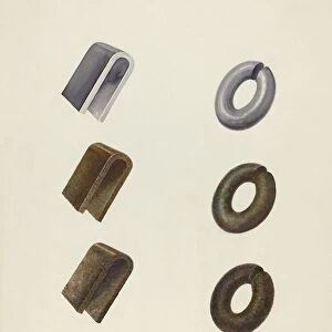 Color Notes on Iron, 1935 / 1942. Creator: Gerald Transpota