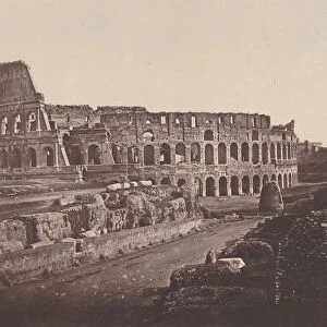 Colosseo (Anfiteatro di Flavio), 1848-52. Creator: Eugene Constant