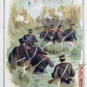 Combat at Pei-Tsang, China, Boxer Rebellion, August 1900