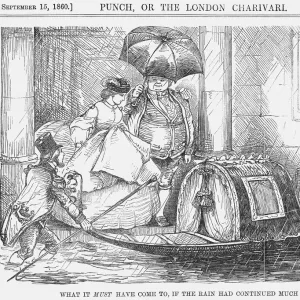 What it Must have come to, if the Rain had continued much Longer!, 1860