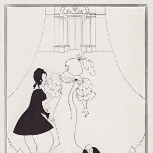 Comedy-Ballet of Marionettes, II, 1894. Creator: Aubrey Beardsley