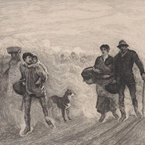 Coming from St. Ives Market, 1878. Creator: Robert Walker Macbeth