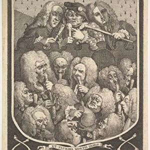 The Company of Undertakers, March 3, 1736. Creator: William Hogarth